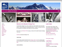 Tablet Screenshot of mountain-heritage.org